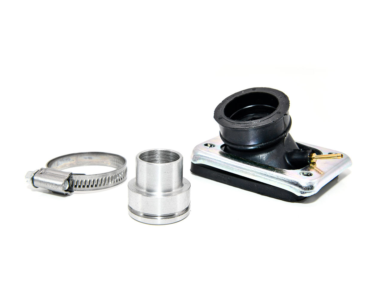 Ansaugstutzen mit Schelle und Klemmhülse