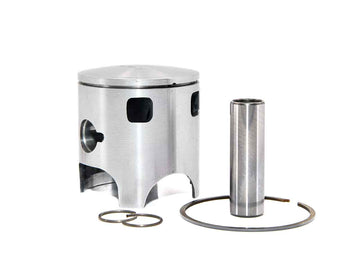 Kolben für KTM SX 65 mit zwei Einlassfenstern.