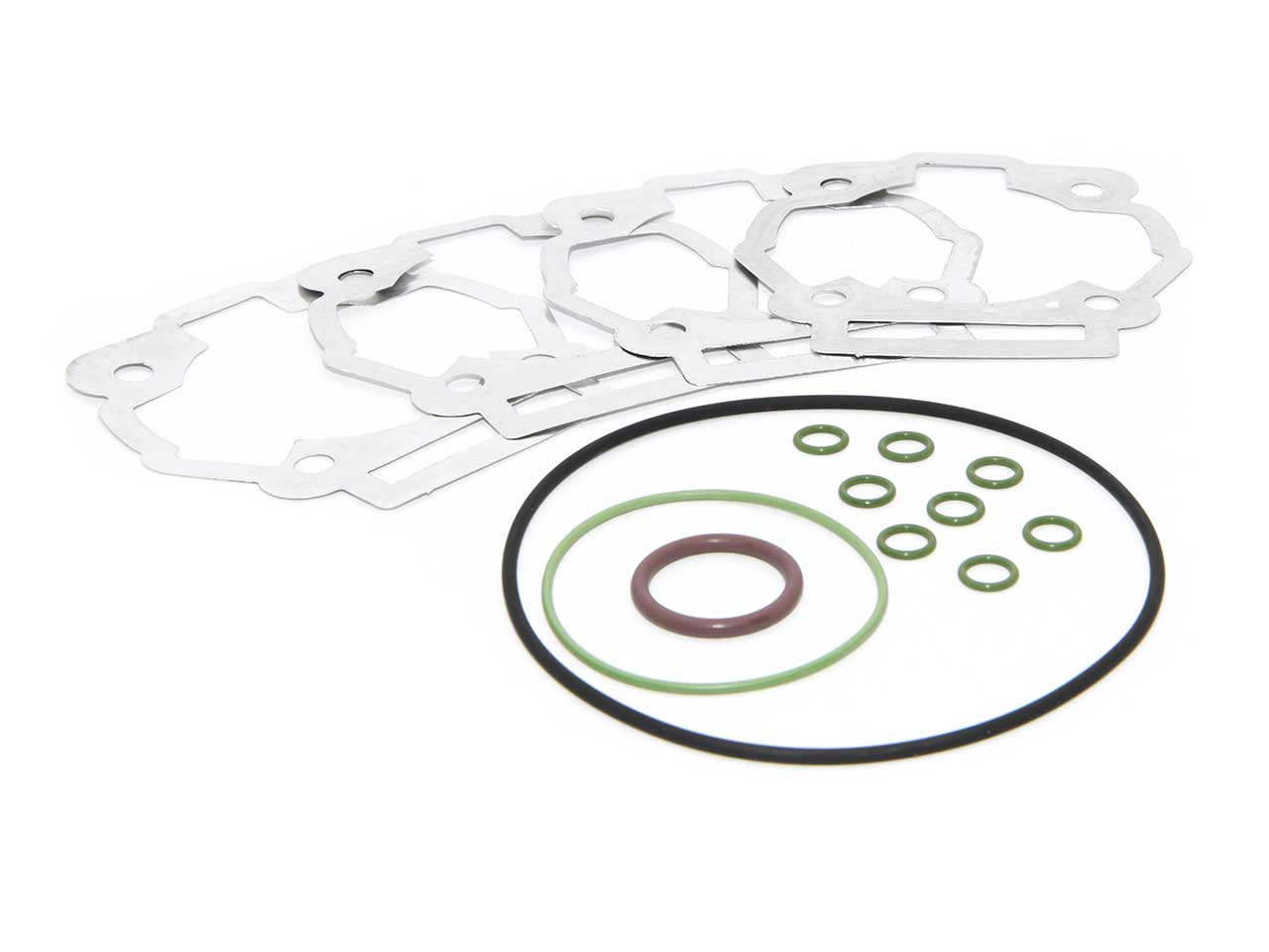 Barikit Zylinderdichtsatz für einen D50B0 Motor. Zylinderkopfdichtung, 4 Zylinderfussdichtung und 8 O-Ringe