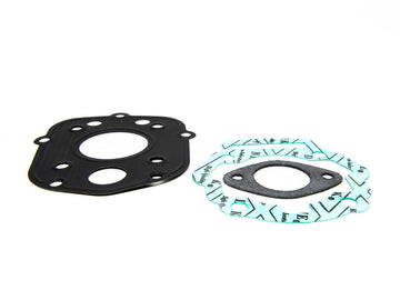 Barikit Zylinderdichtsatz für einen Senda Moped Motor. Zylinderkopfdichtung, Zylinderfussdichtung und Krümmerdichtung