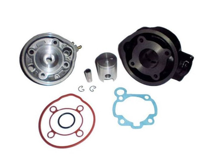 Kit de cilindros BARIKIT, Minarelli AM6, cilindro de fundición LC 50cc 2.ª serie