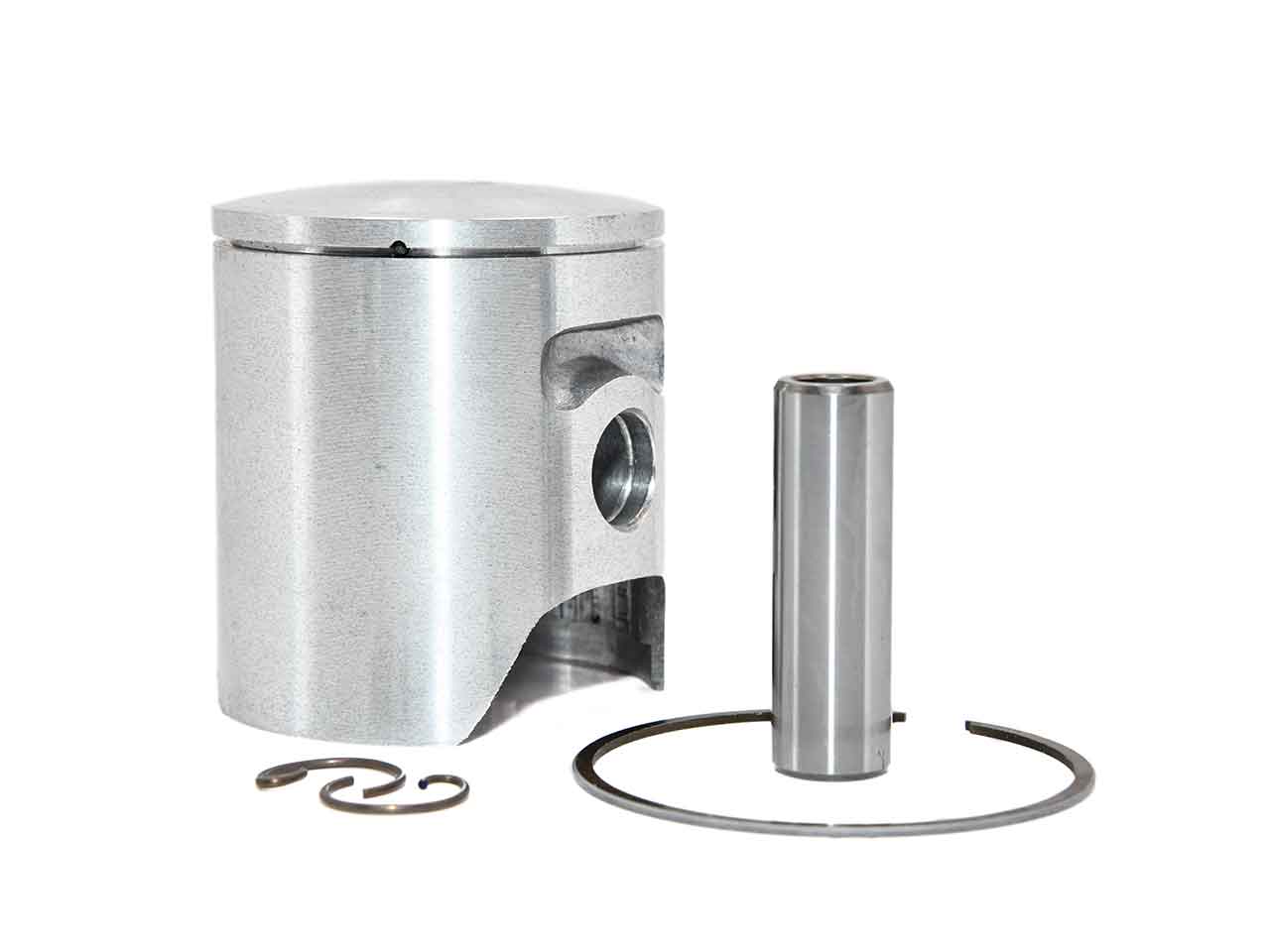 Kolben für eine Honda MBX mit einem Kolbenring und Kolbenbolzen.