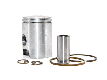 Barikit Kolben für einen Sachs Moped Motor. Ein Kolbenbolzen sowie 2 Kolbenclips und ein Kolbenring.