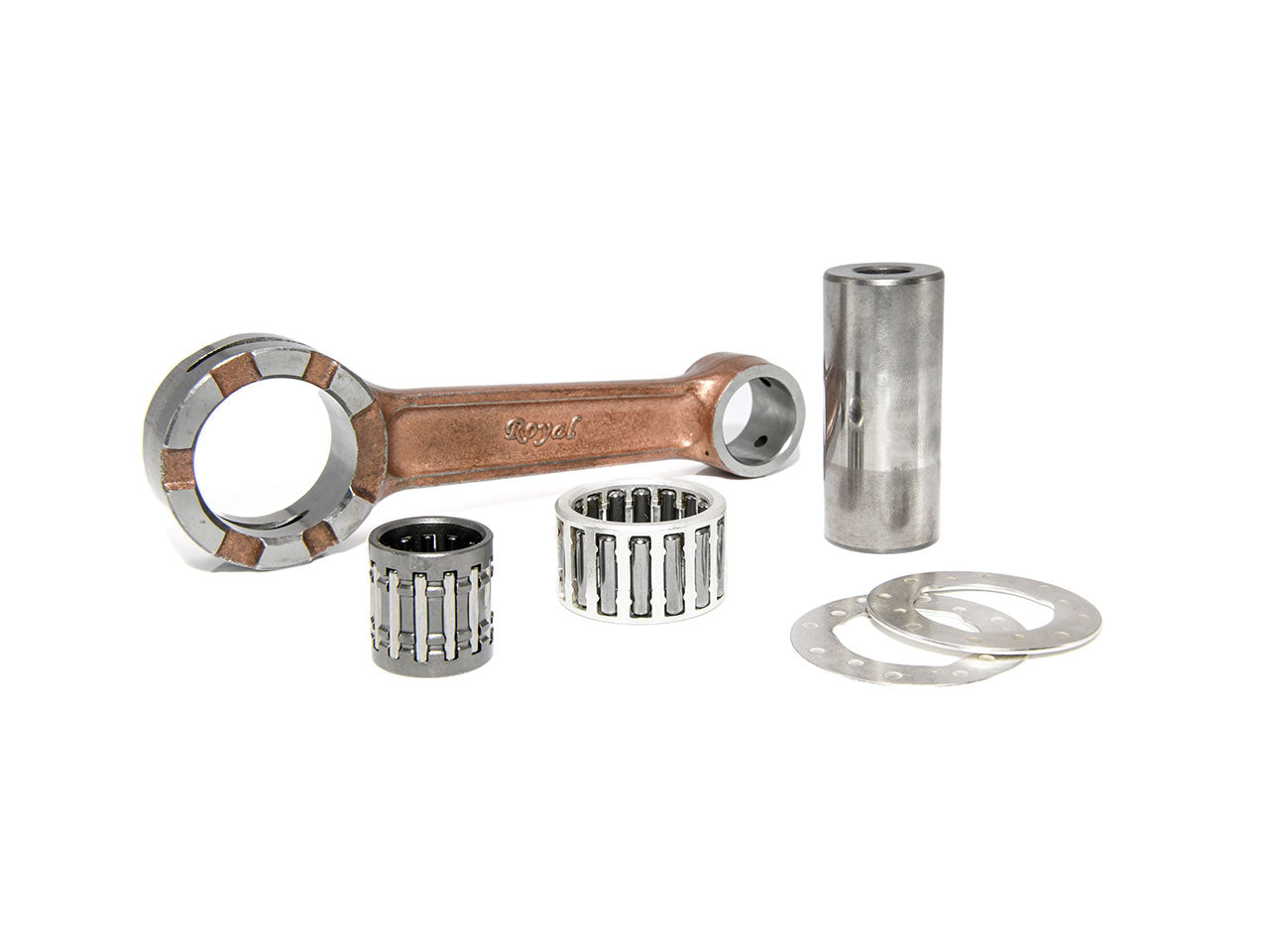 Barikit Pleuel Kawasaki KX 125. Pleuel, Nadellager, Hubzapfen und Anlaufscheiben.