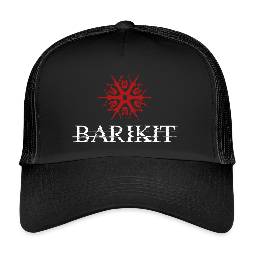 Trucker Cap - Schwarz/Schwarz