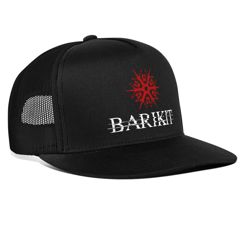 Trucker Cap - Schwarz/Schwarz