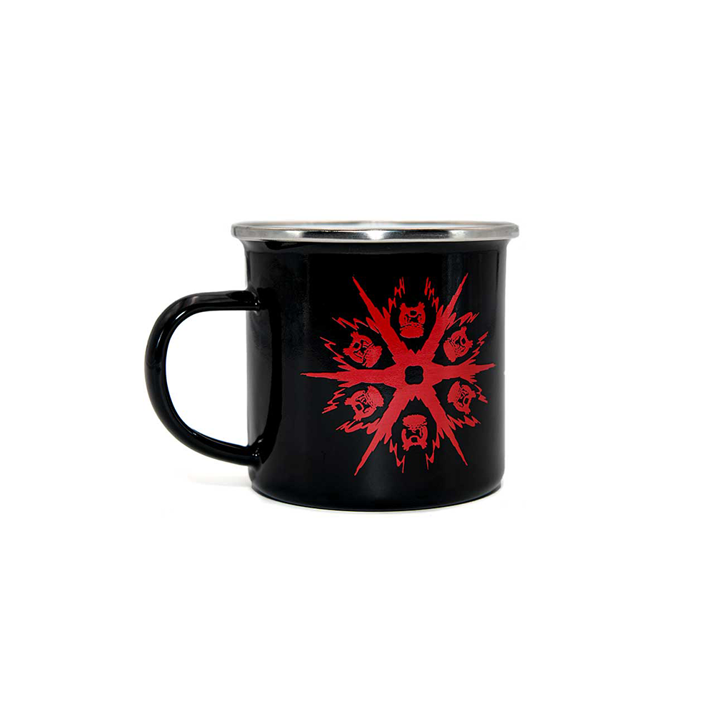Barikit Email Tasse schwarz 