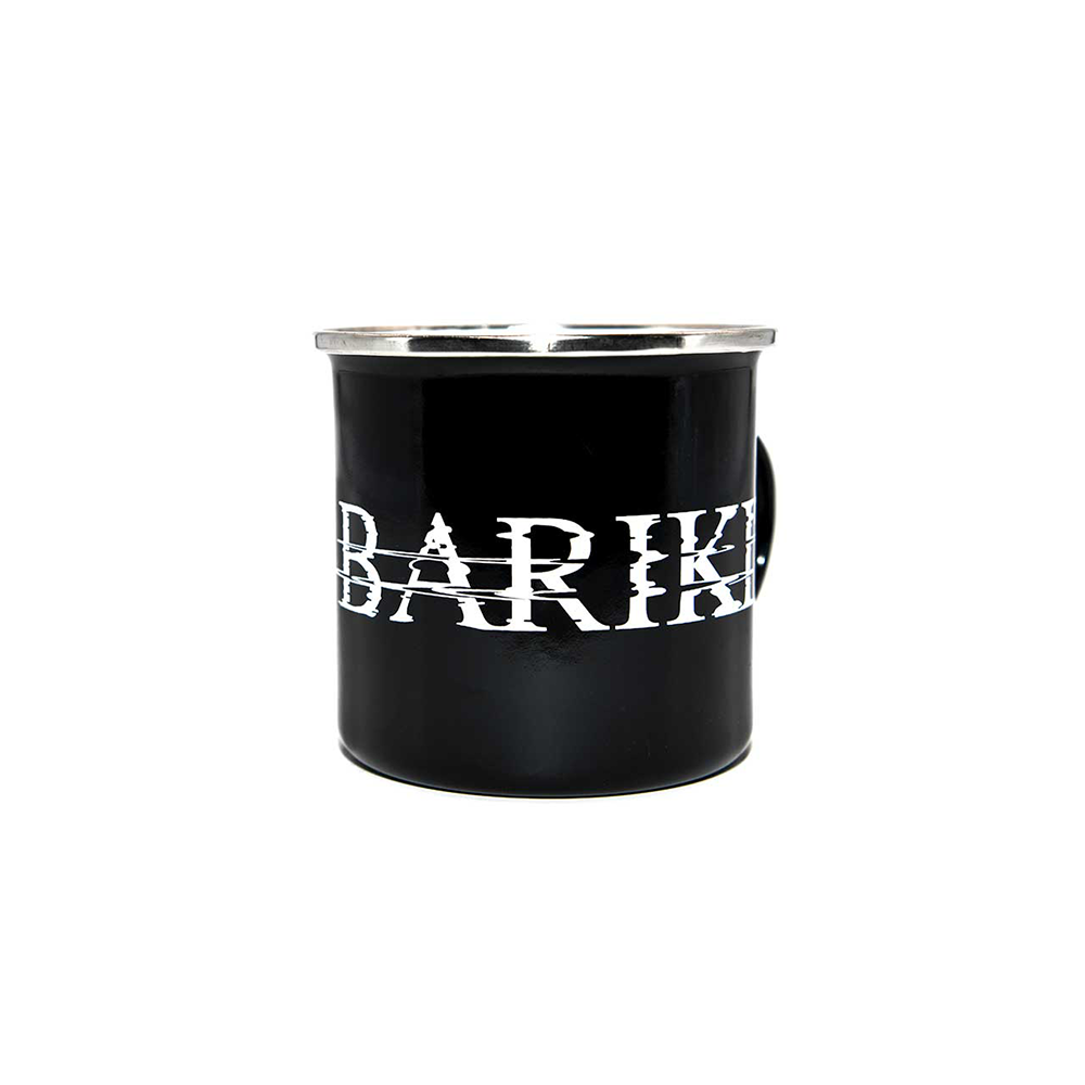 Barikit Emaile Tasse schwarz
