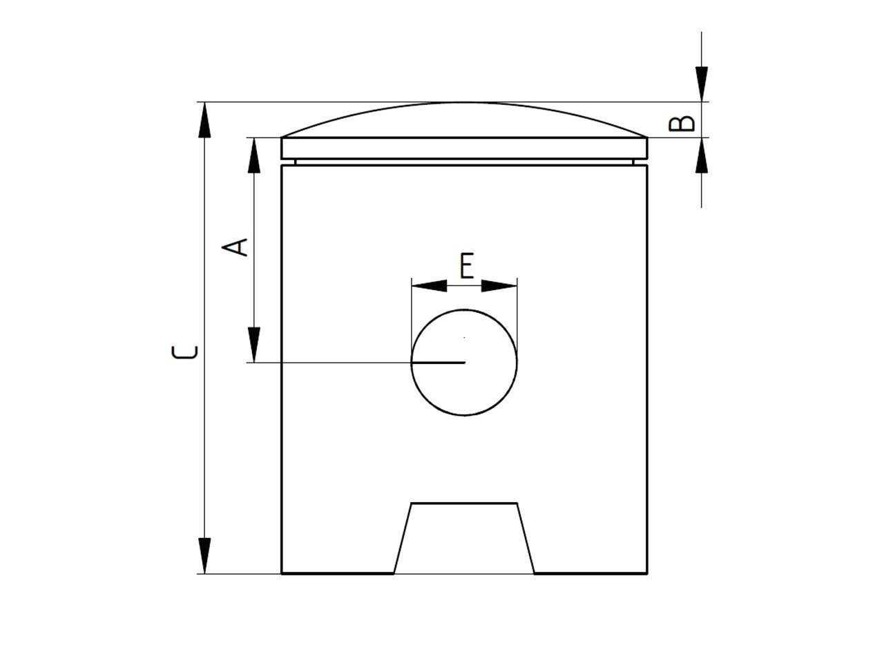 Skizze für Derbi Variant Kolben 