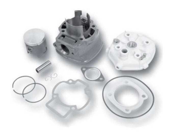Cylinder set BARIKIT, Piaggio NRG new model, 80cc LC cast cylinder