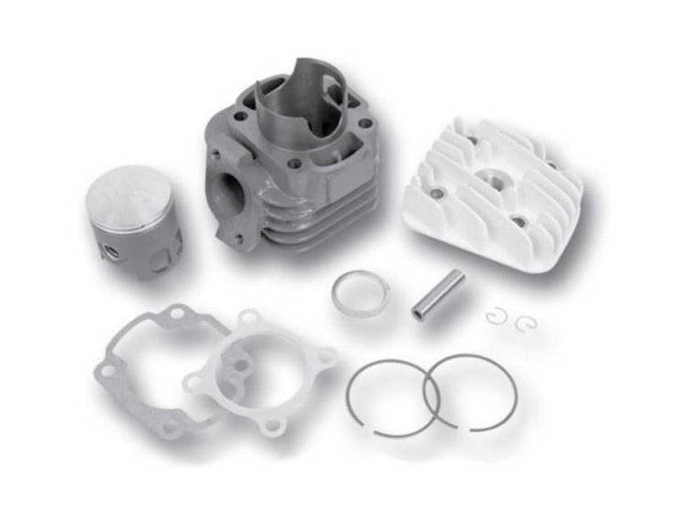 Cylinder set BARIKIT, Minarelli horizontal Big Bore, AC Sport cast cylinder