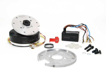 MVT Zündung für einen Peugeot Jet Force Motor. Analoger Stator mit Montageplatte, Innenrotor und CDI.